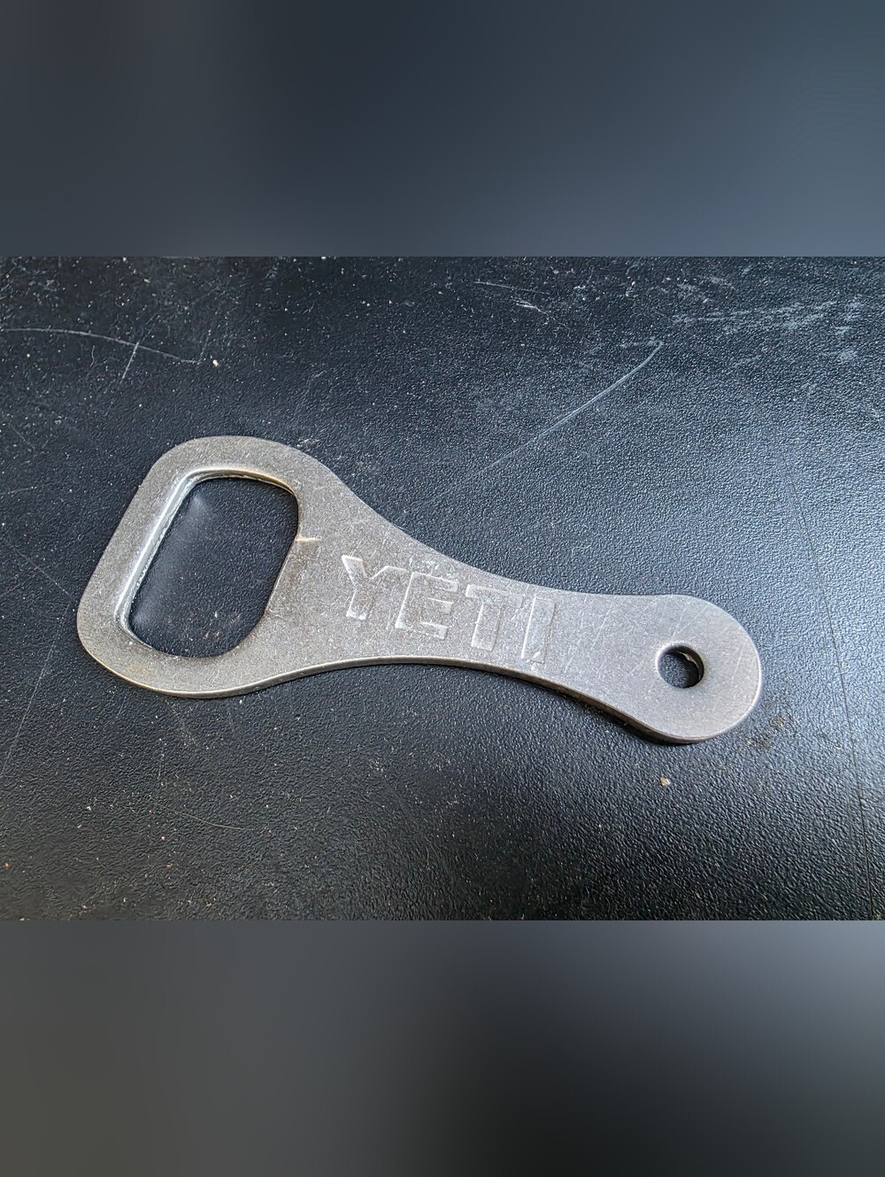 Yeti Stainless Steel Bottle Opener - Silver